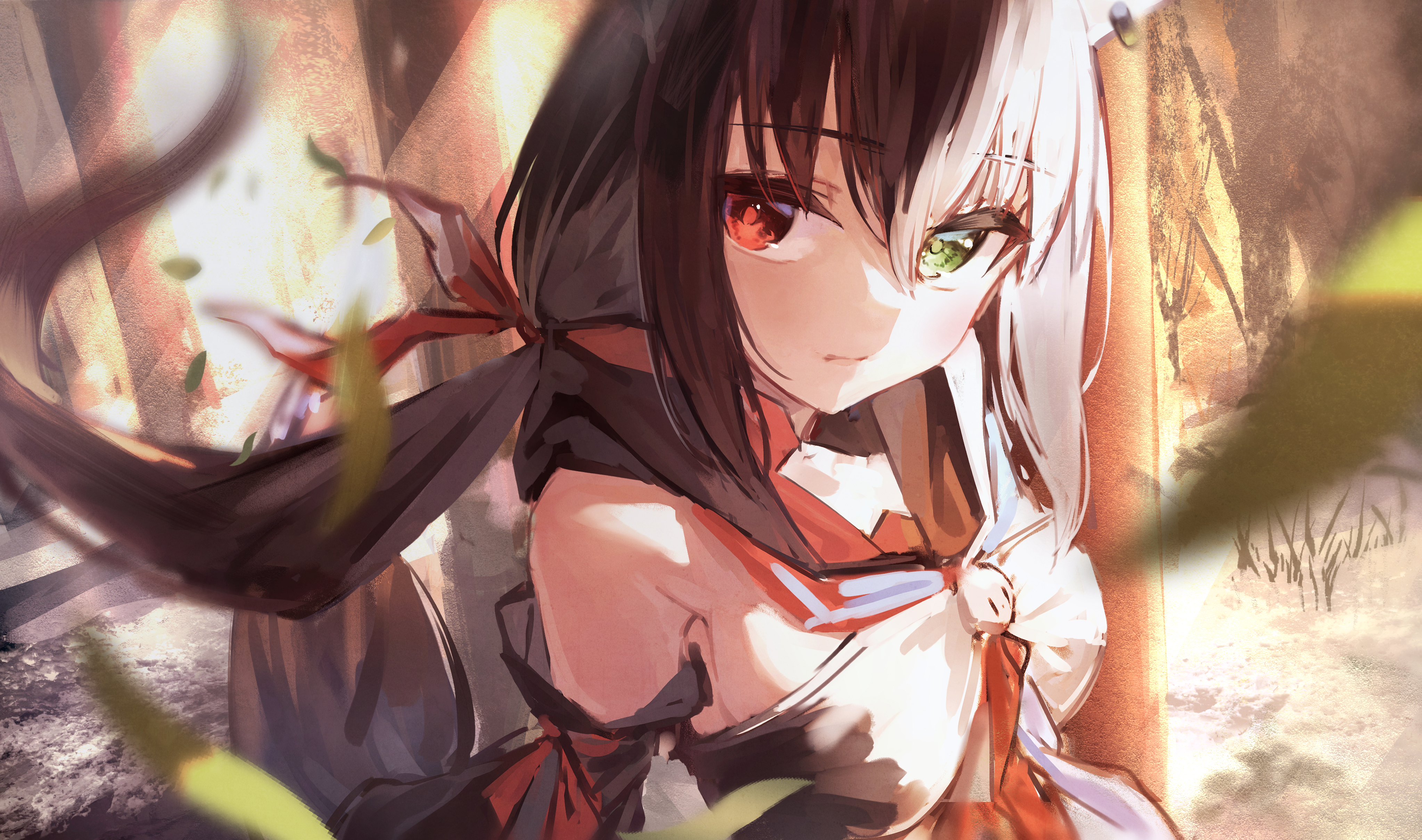 ゆうひどら 白上フブキ 黒上